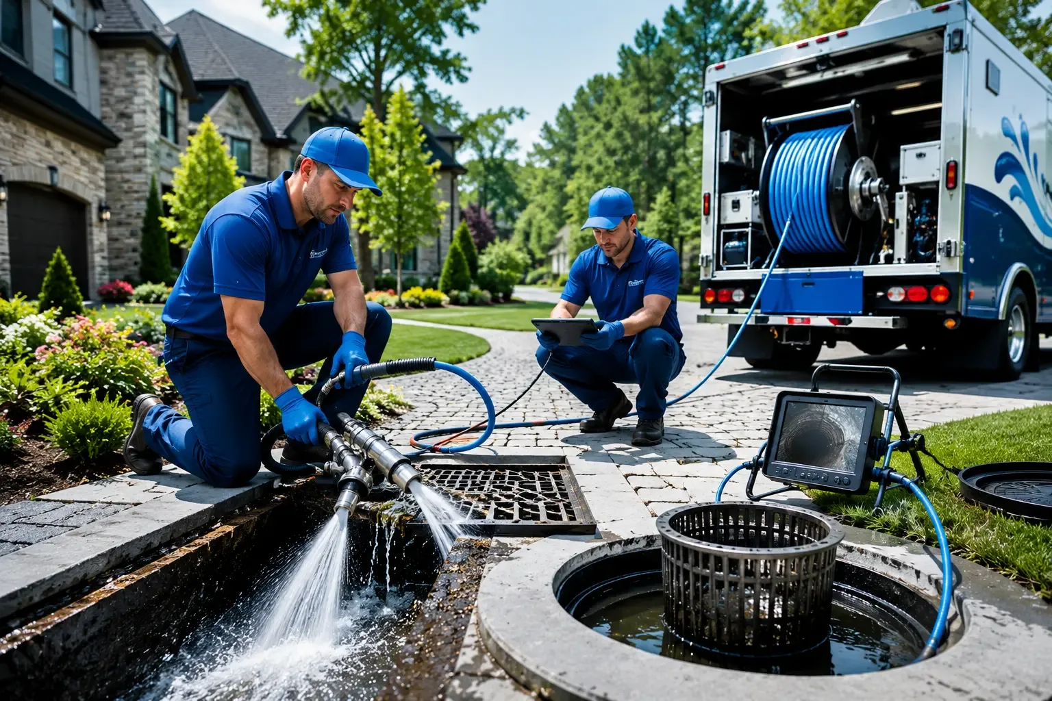 Local outdoor drain cleaning professionals in Newnan, GA
