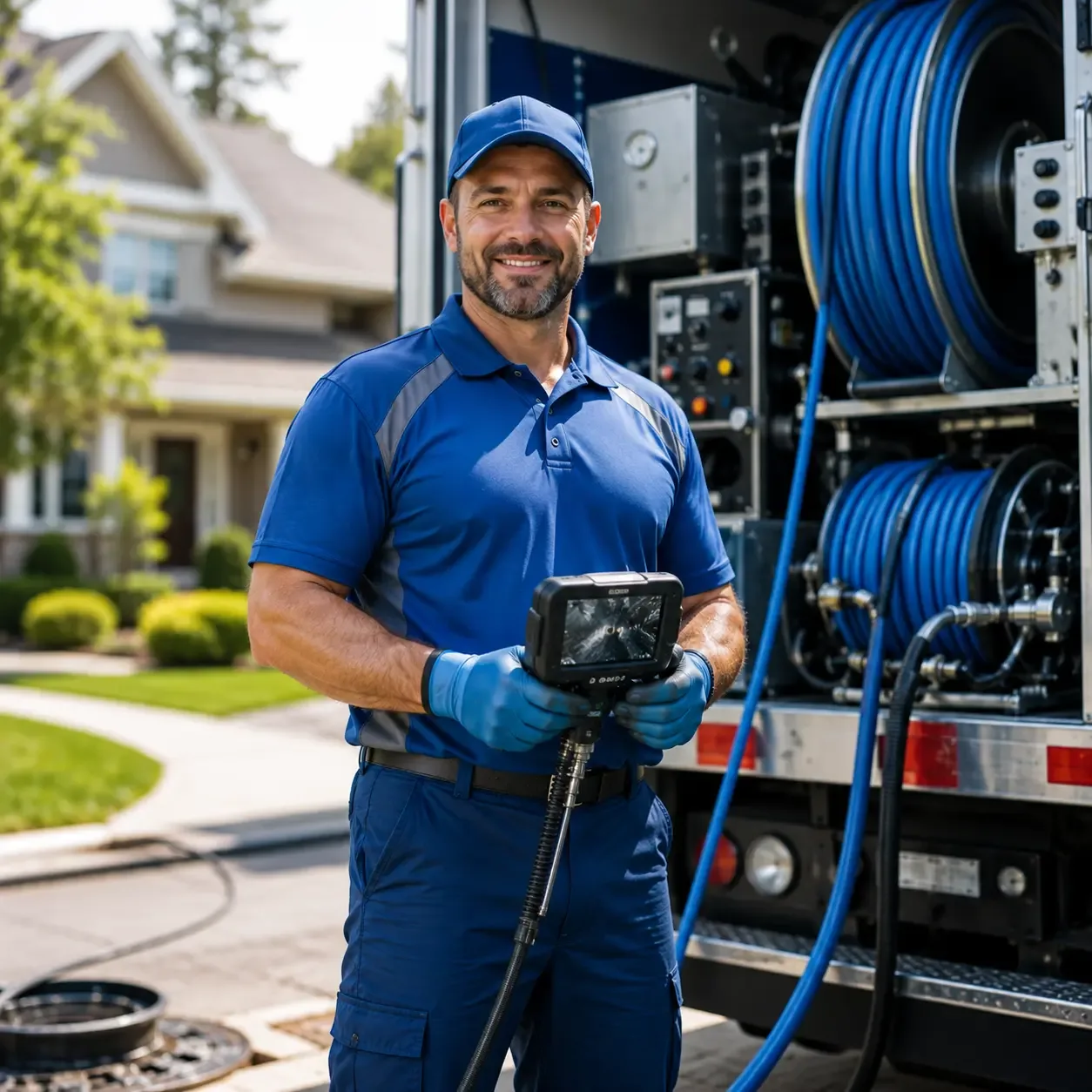 Local outdoor drain cleaning specialists in Newnan, GA
